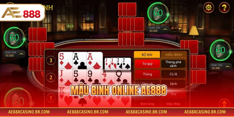 Mậu Binh Online AE888 - Chinh Phục Game Bài Với Chiến Thuật Hay 1 Mậu Binh Online AE888 - Chinh Phục Game Bài Với Chiến Thuật Hay